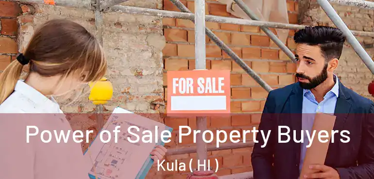 Power of Sale Property Buyers Kula ( HI )