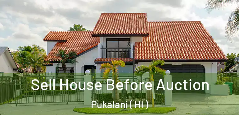  Sell House Before Auction Pukalani ( HI )