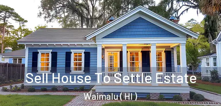  Sell House To Settle Estate Waimalu ( HI )