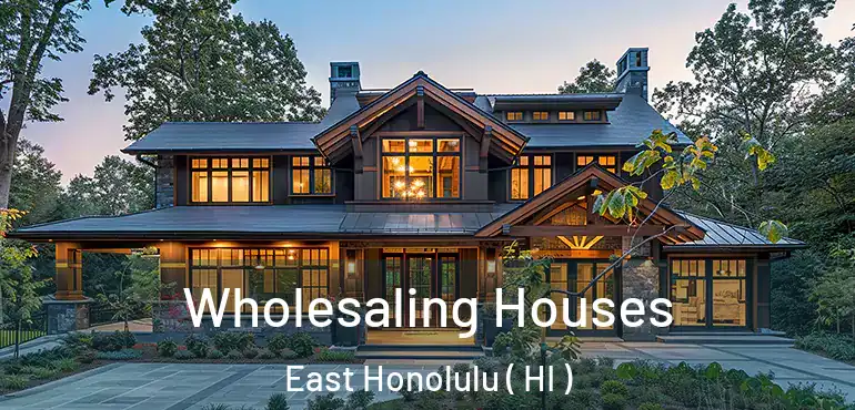  Wholesaling Houses East Honolulu ( HI )