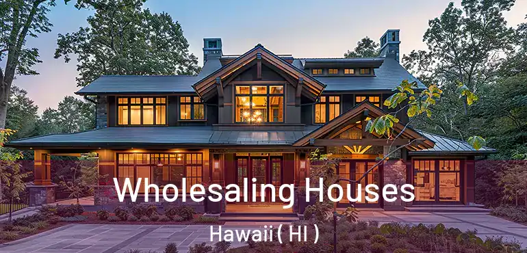  Wholesaling Houses Hawaii ( HI )