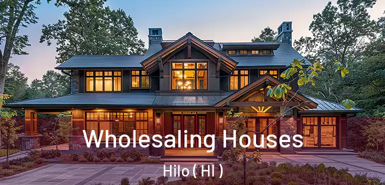  Wholesaling Houses Hilo ( HI )