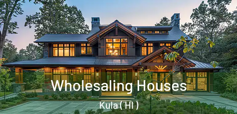  Wholesaling Houses Kula ( HI )