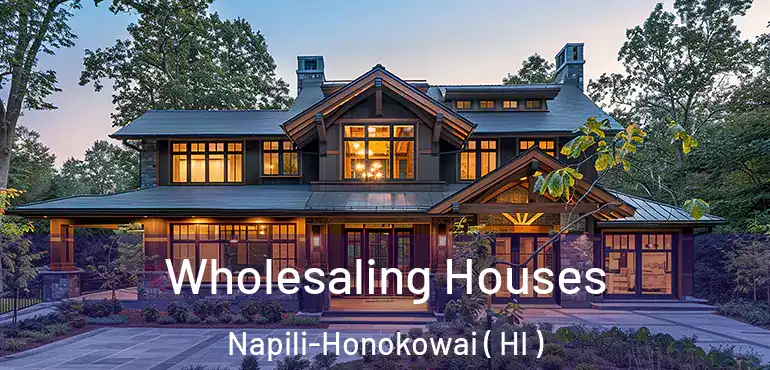  Wholesaling Houses Napili-Honokowai ( HI )